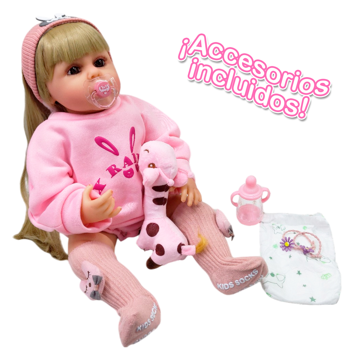 Miniatura 4 de Muñeca Bebe Realista Didactica YJ9313